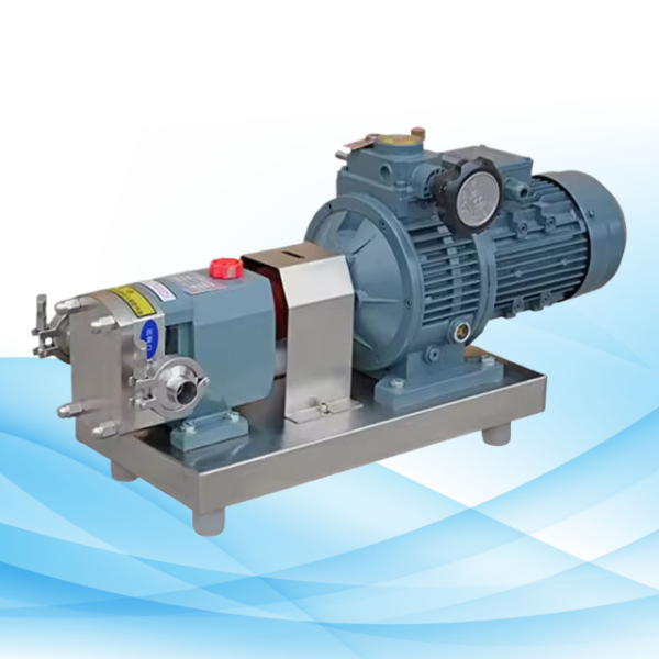 Rotary lobe pump