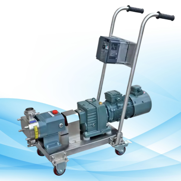 Rotary lobe pump