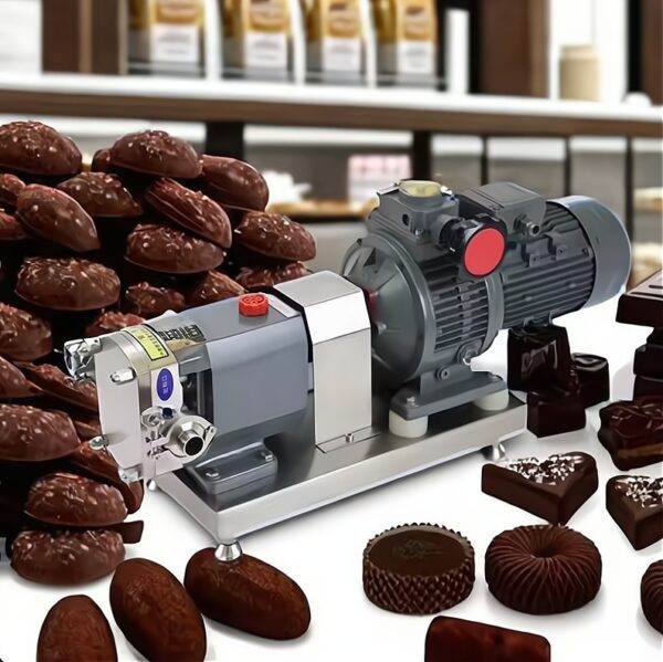 Chocolate transfer pump