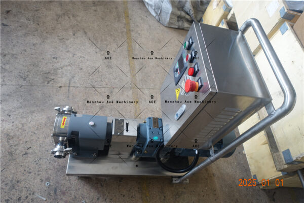 ⁦High-Performance Lobe Pump with VFD and Timer⁩ - الصورة ⁦2⁩