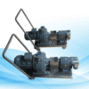 Mobile lobe pump